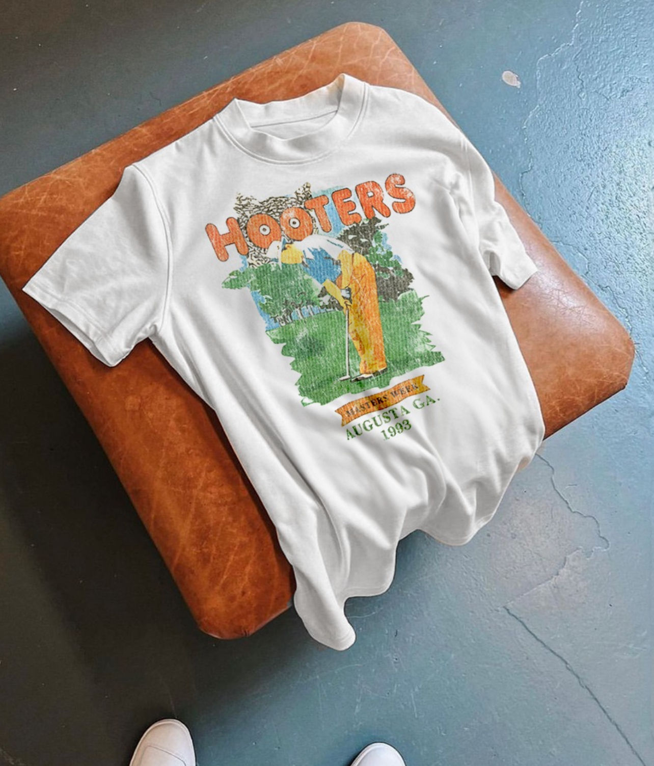 Brand New Hooters Golf Masters Week Tee