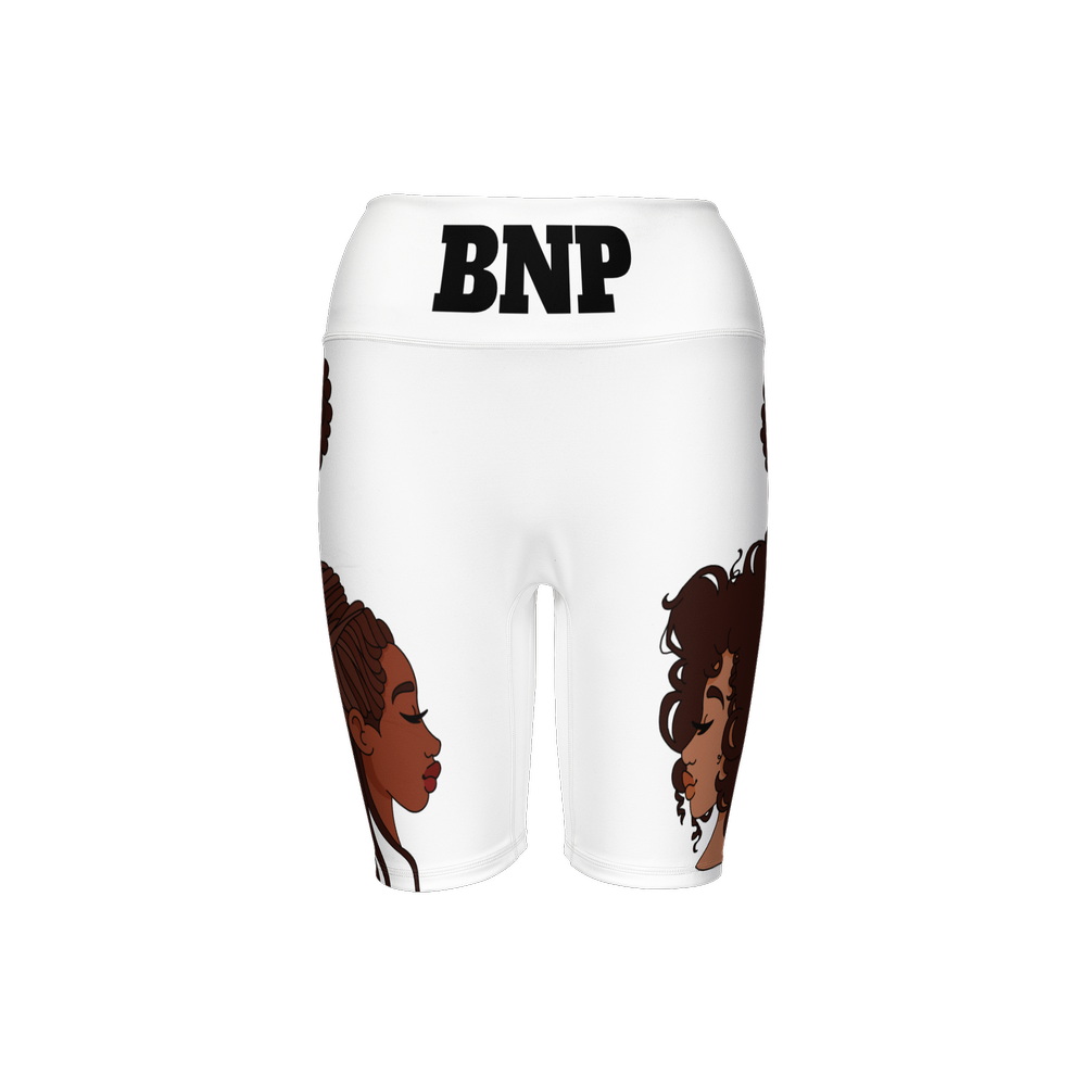 Women's Bike Shorts-Cloud-Like