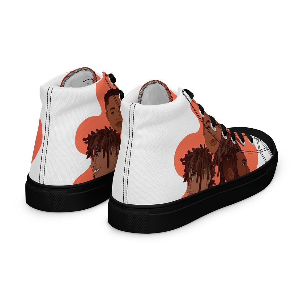 Thumbnail: Men’s high top canvas shoes