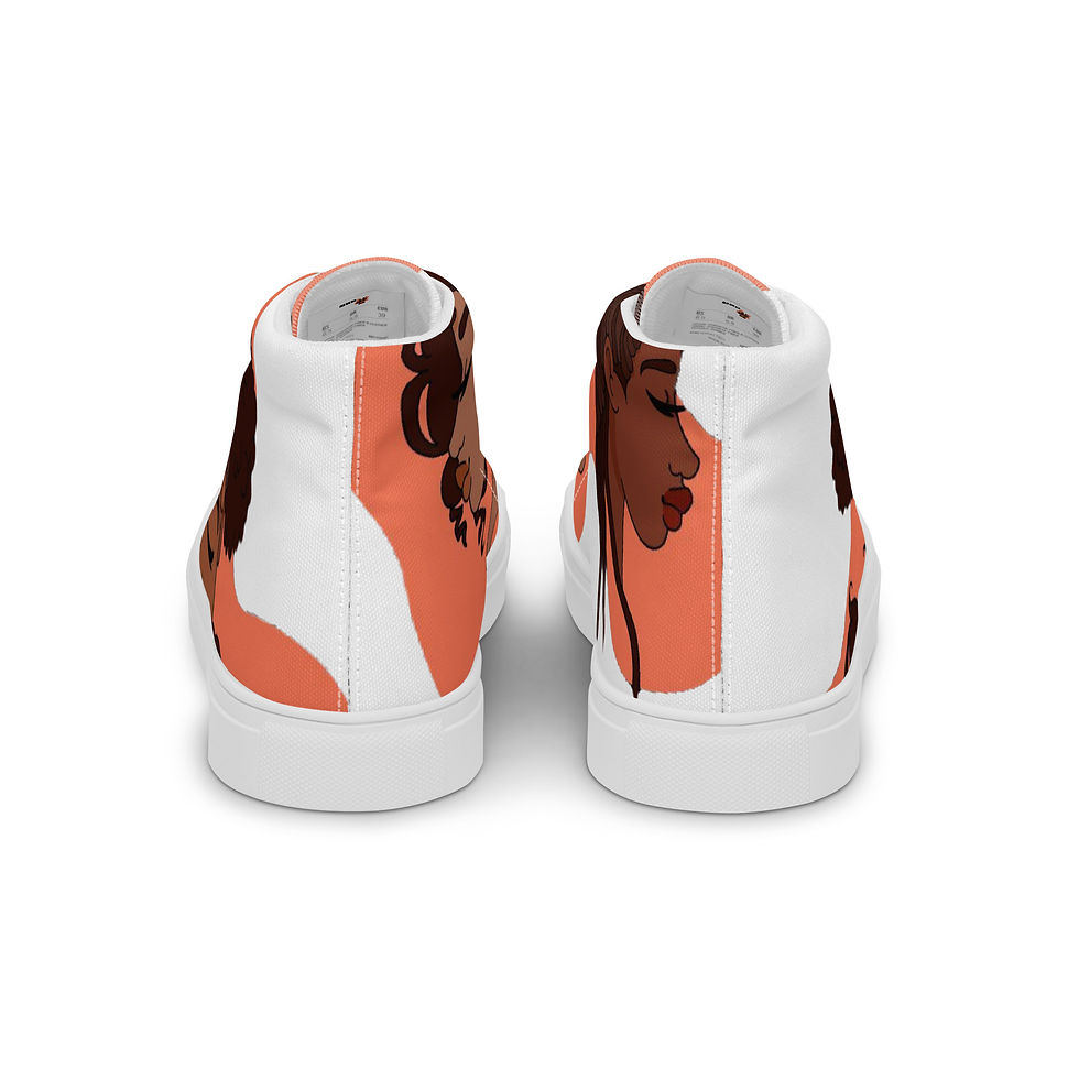 Thumbnail: Women’s high top canvas shoes