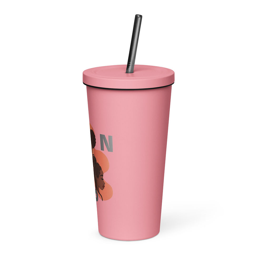 Thumbnail: Insulated tumbler with a straw