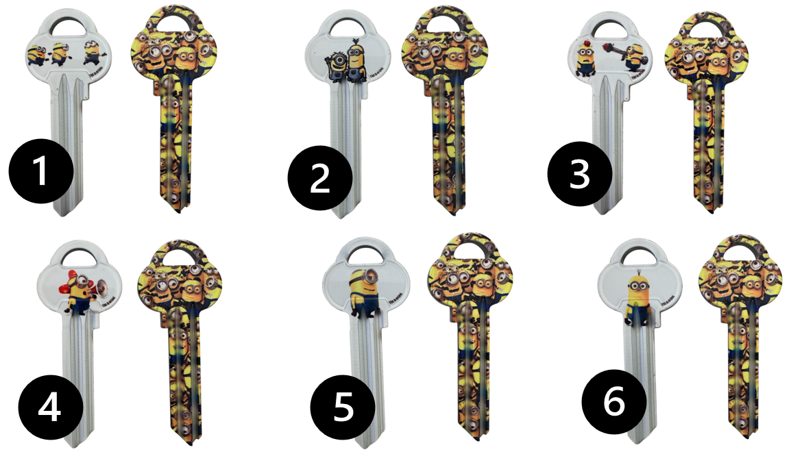 Kopiera ASSA OFG Nyckel med minioner