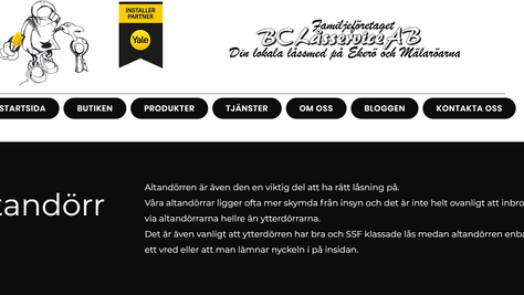 Hemsidan är uppdaterad och veckan har startat