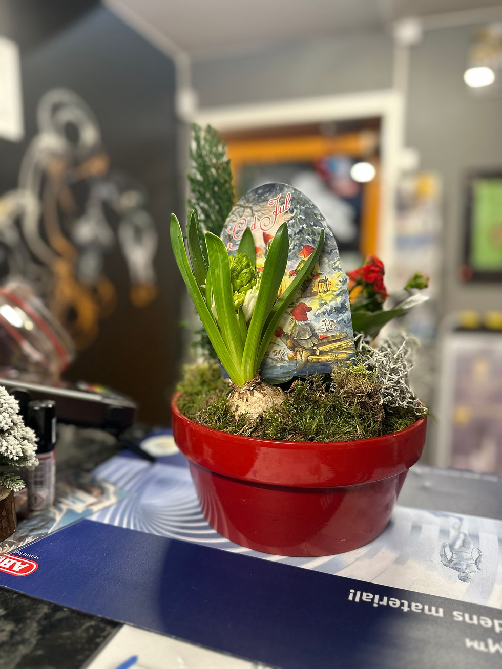 Julgrupp som BC Låsservice AB fått i julklapp