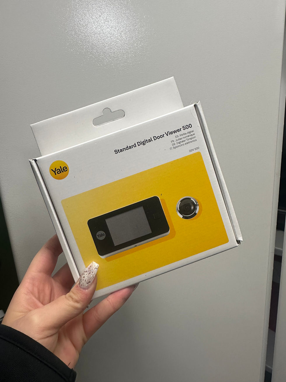 Yale Elektroniska dörröga DDV500 levererat och installerat av Familjeföretaget BC Låsservice AB din lokala låssmed på Ekerö och Mälaröarna