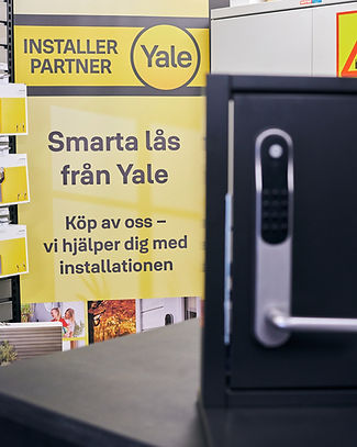Yale Doorman Classic visnings exemplar hos Familjeföretaget BC Låsservice AB din lokala låssmed på Ekerö och Mälaröarna