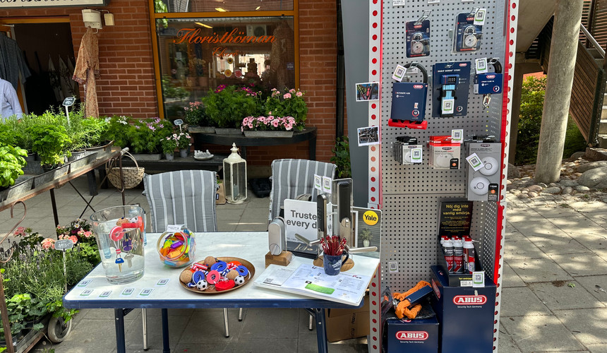 Sommarfest i Ekerö Centrum 2025 med BC Låsservice AB