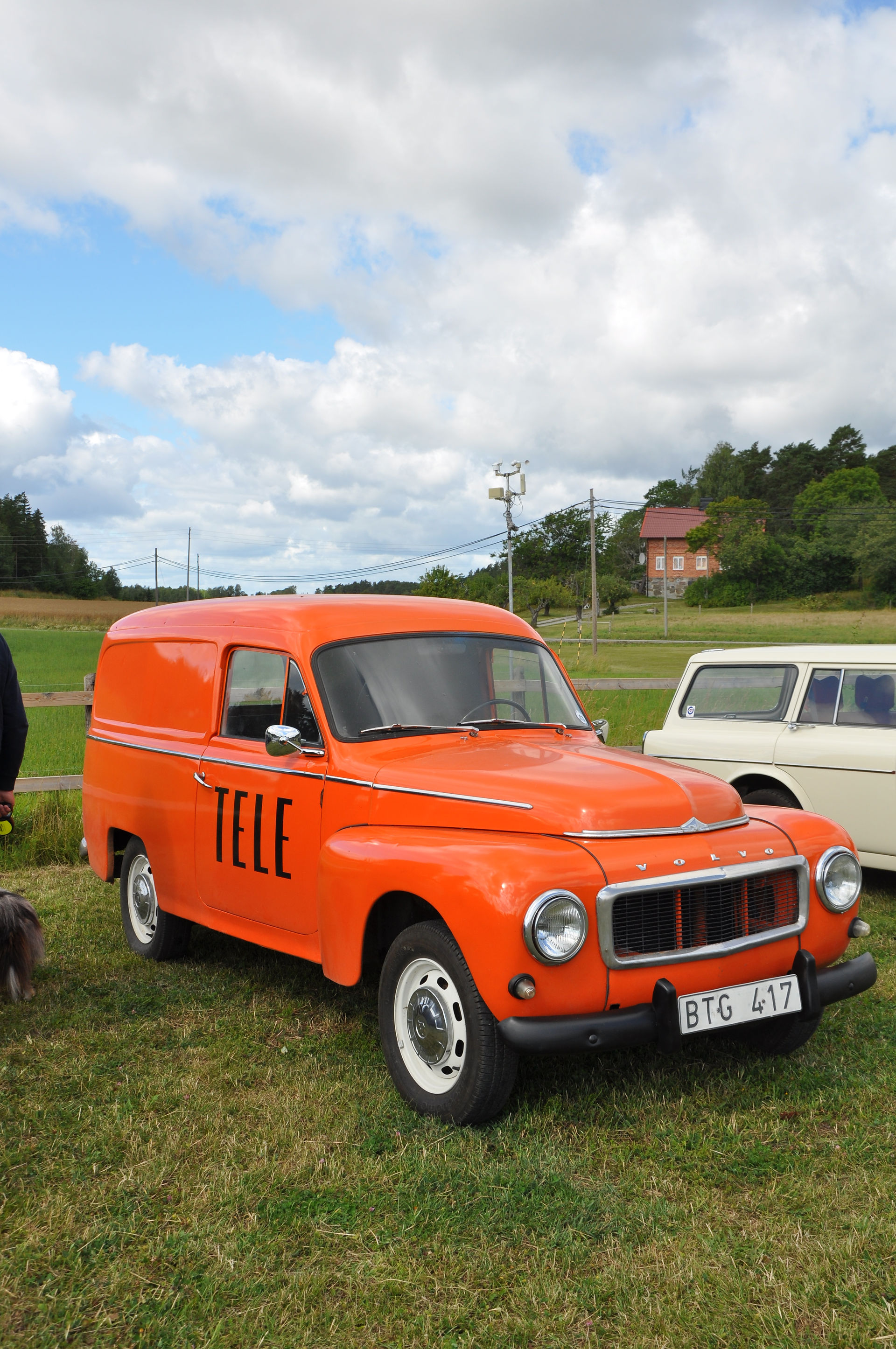 Fina bilar på Prästnibble Gårds Motorträff