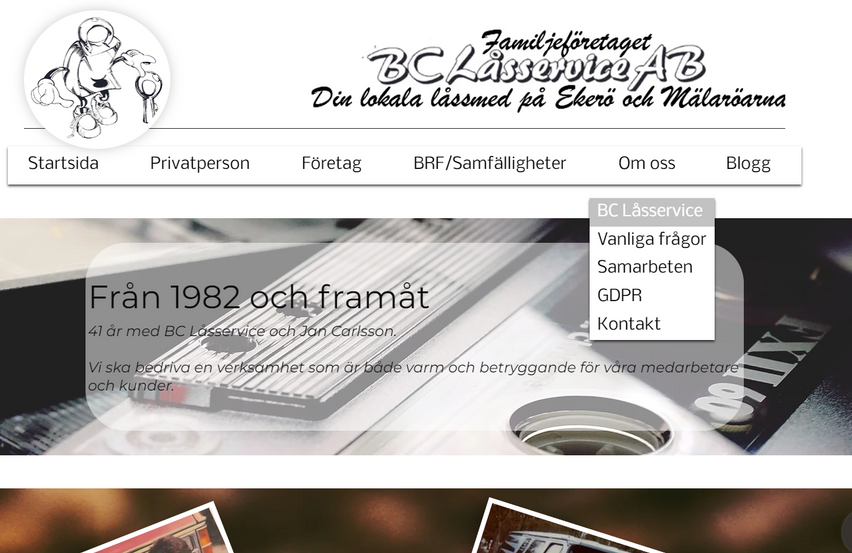 Uppdaterad BC Låsservice