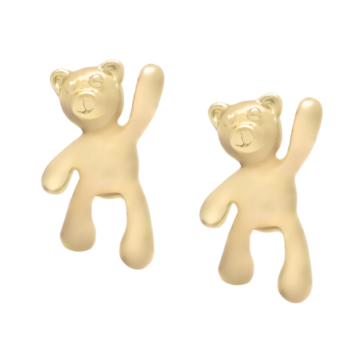 Broqueles osito | Oro 14K Laminado | ME-3506