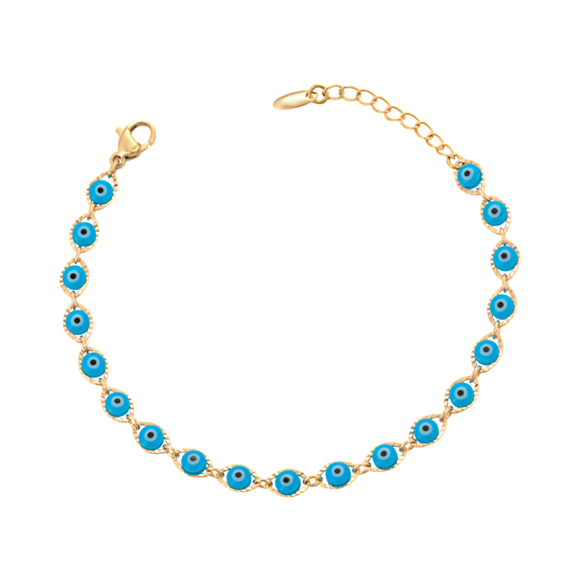 Pulsera ojos | PREMIUM | Oro 18K Laminado | X001235499-17