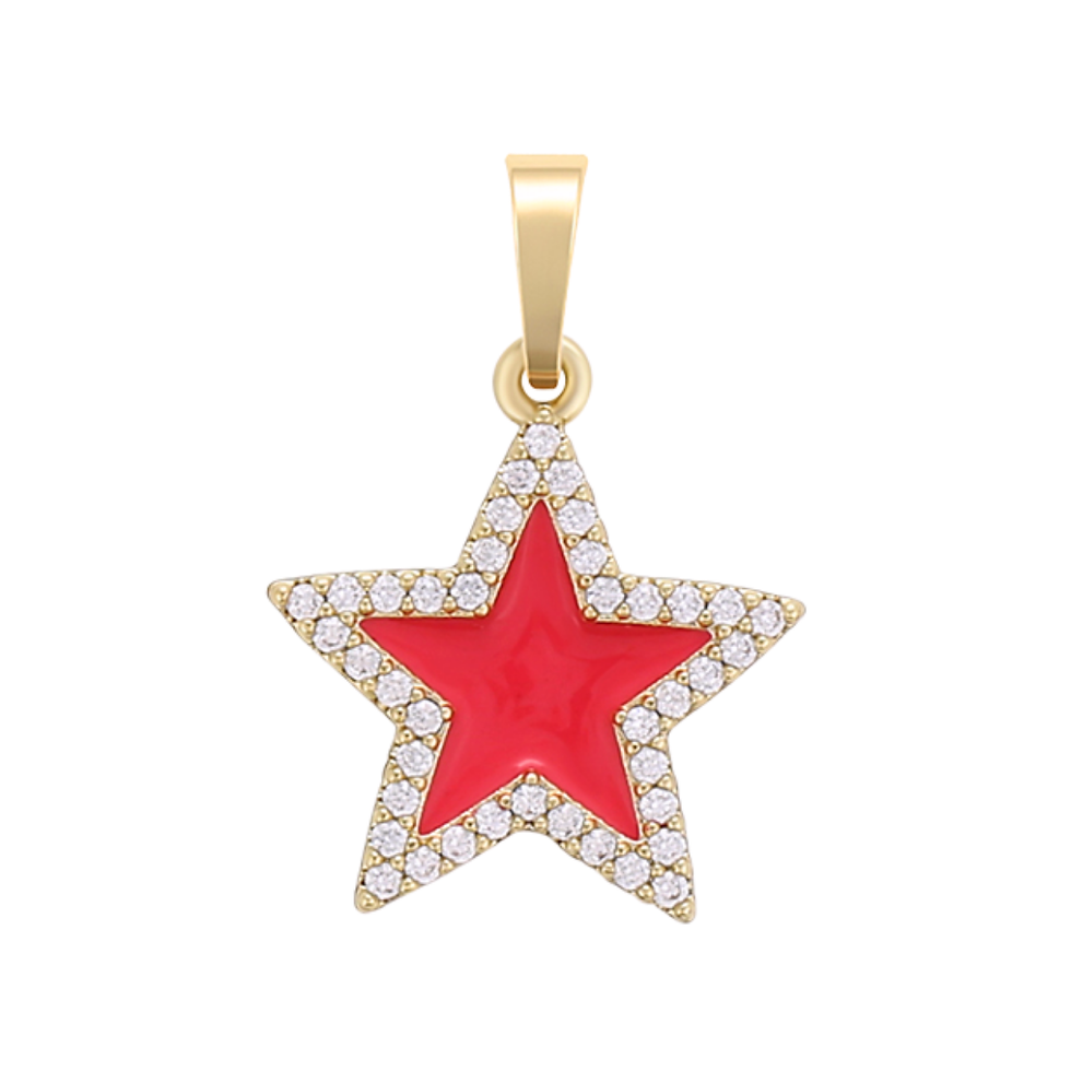 Dije estrella | Oro 14K Laminado | X000926064
