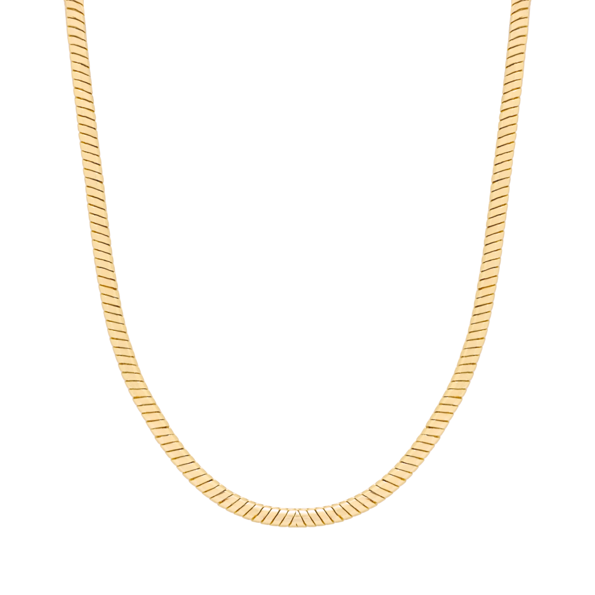 Cadena serpiente | Oro 18K Laminado | JD1301109-46
