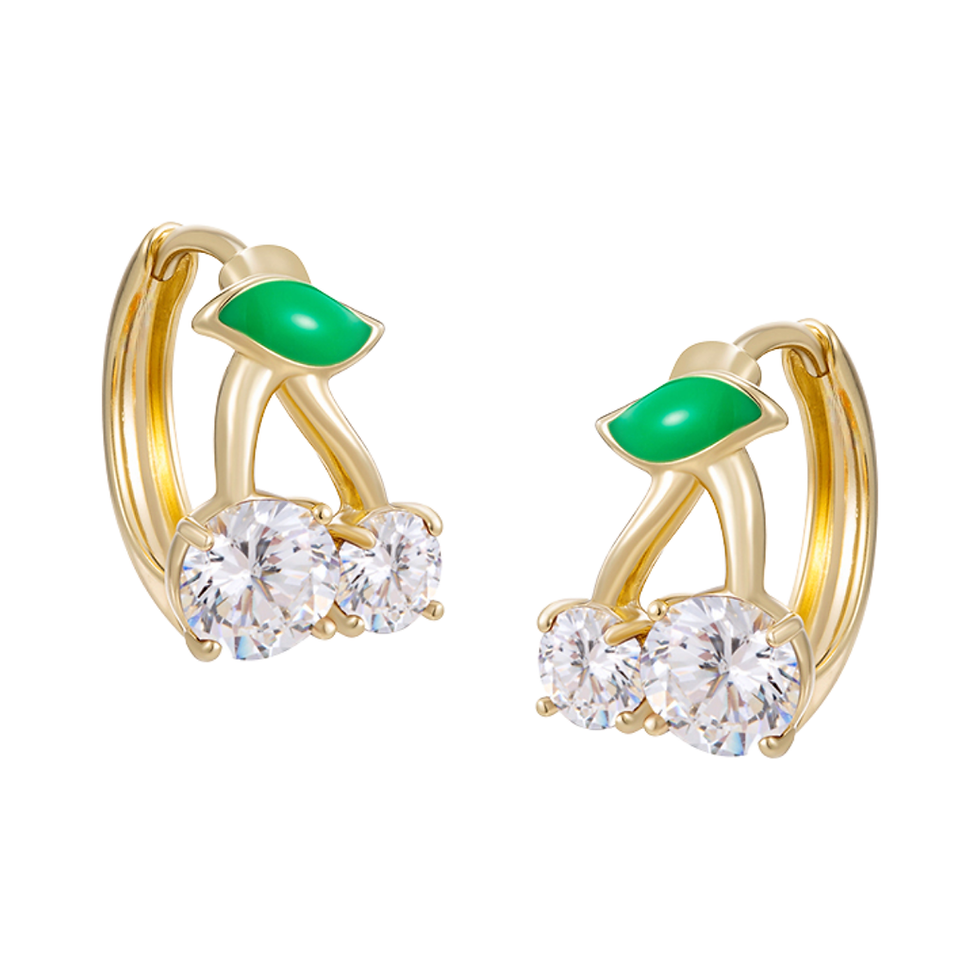 Huggies cerezas | Oro 14K Laminado | X001136616