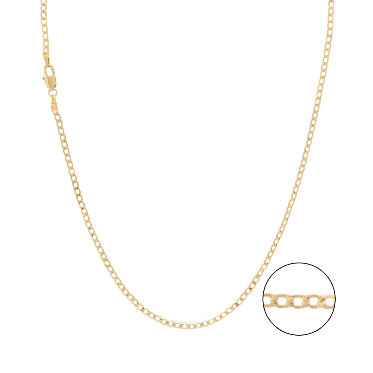 Cadena cubana | Oro 18K Laminado | XN750918901-50