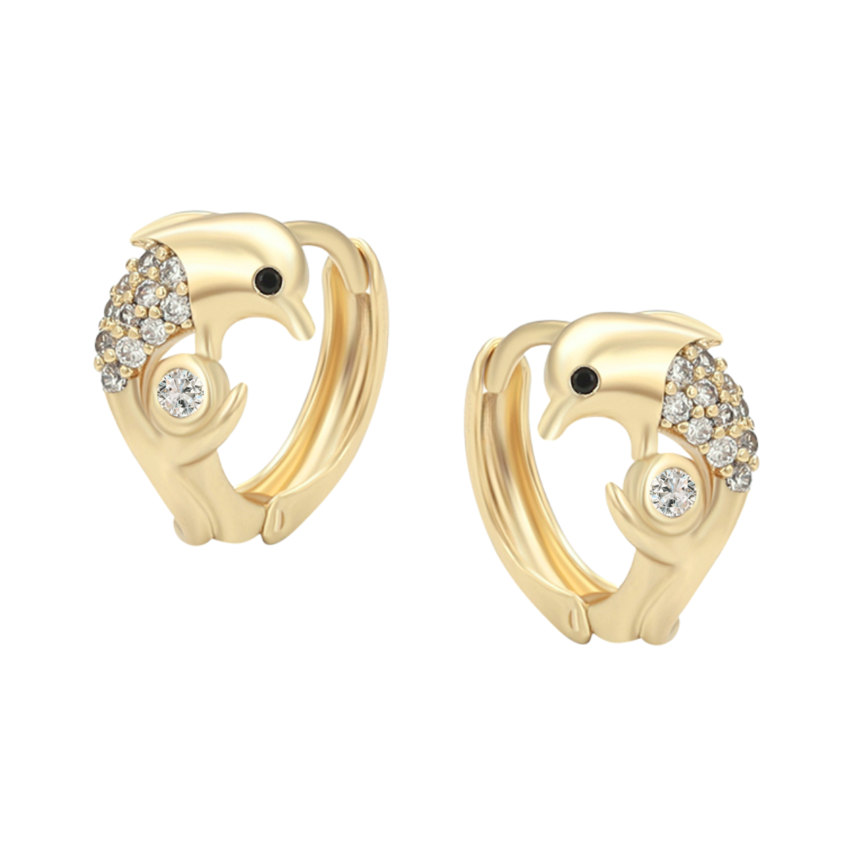 Huggies delfín | Oro 14K Laminado | X001098197