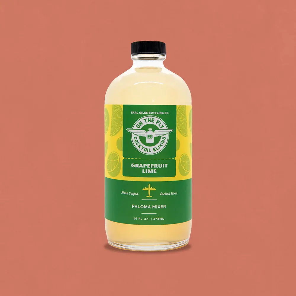 EARL GILES GRAPEFRUIT LIME ELIXER Paloma Cocktail Mixer