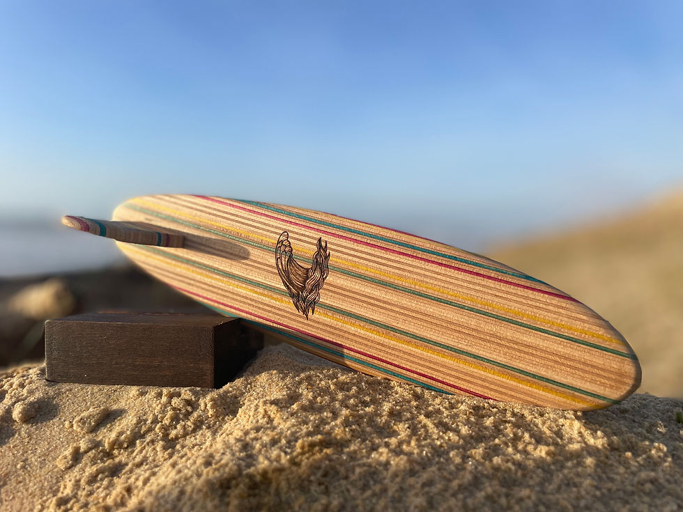 Miniature : Statuette Surf (Longboard) Design 2