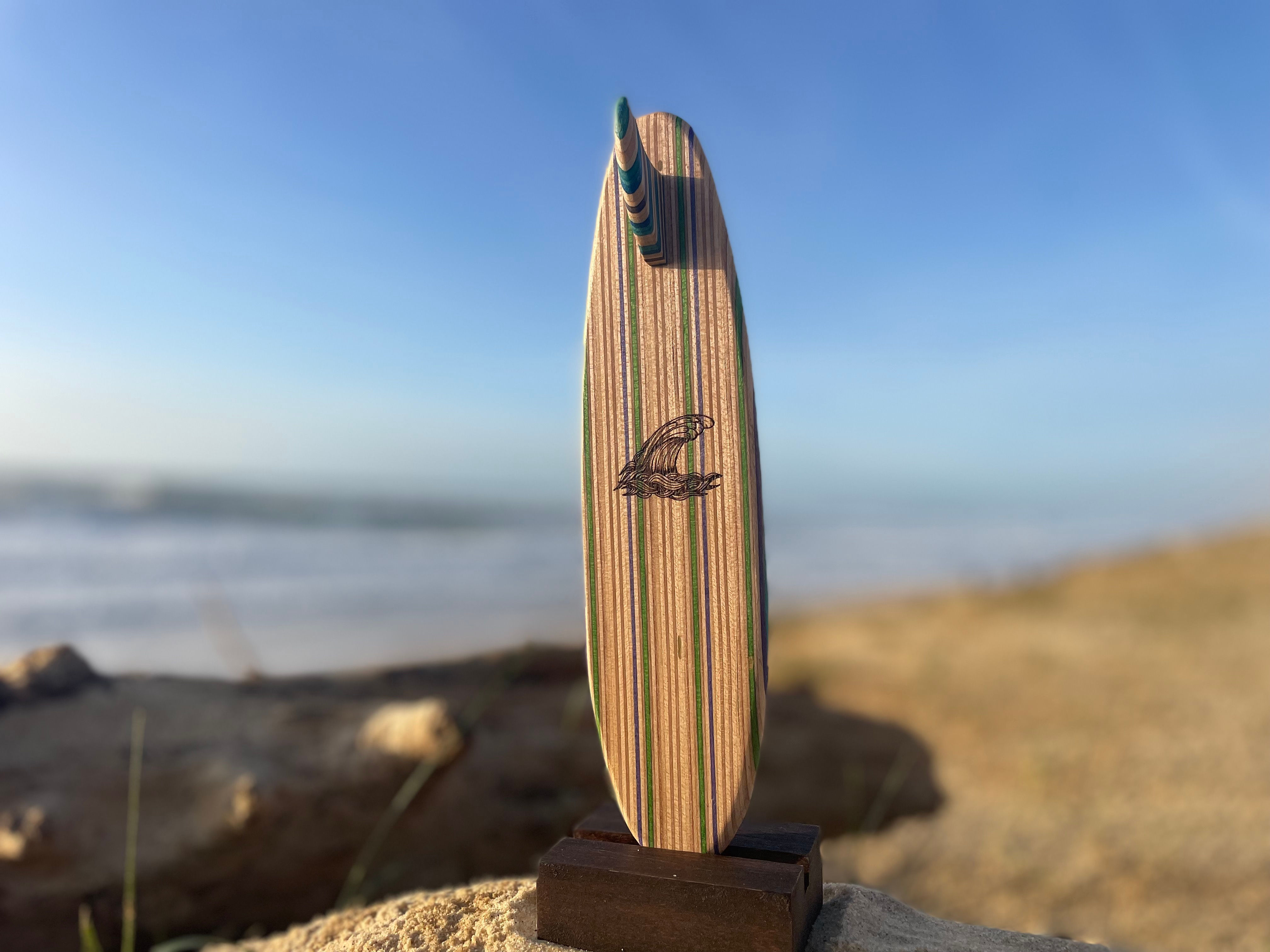 Statuette Surf (Longboard) Design 5