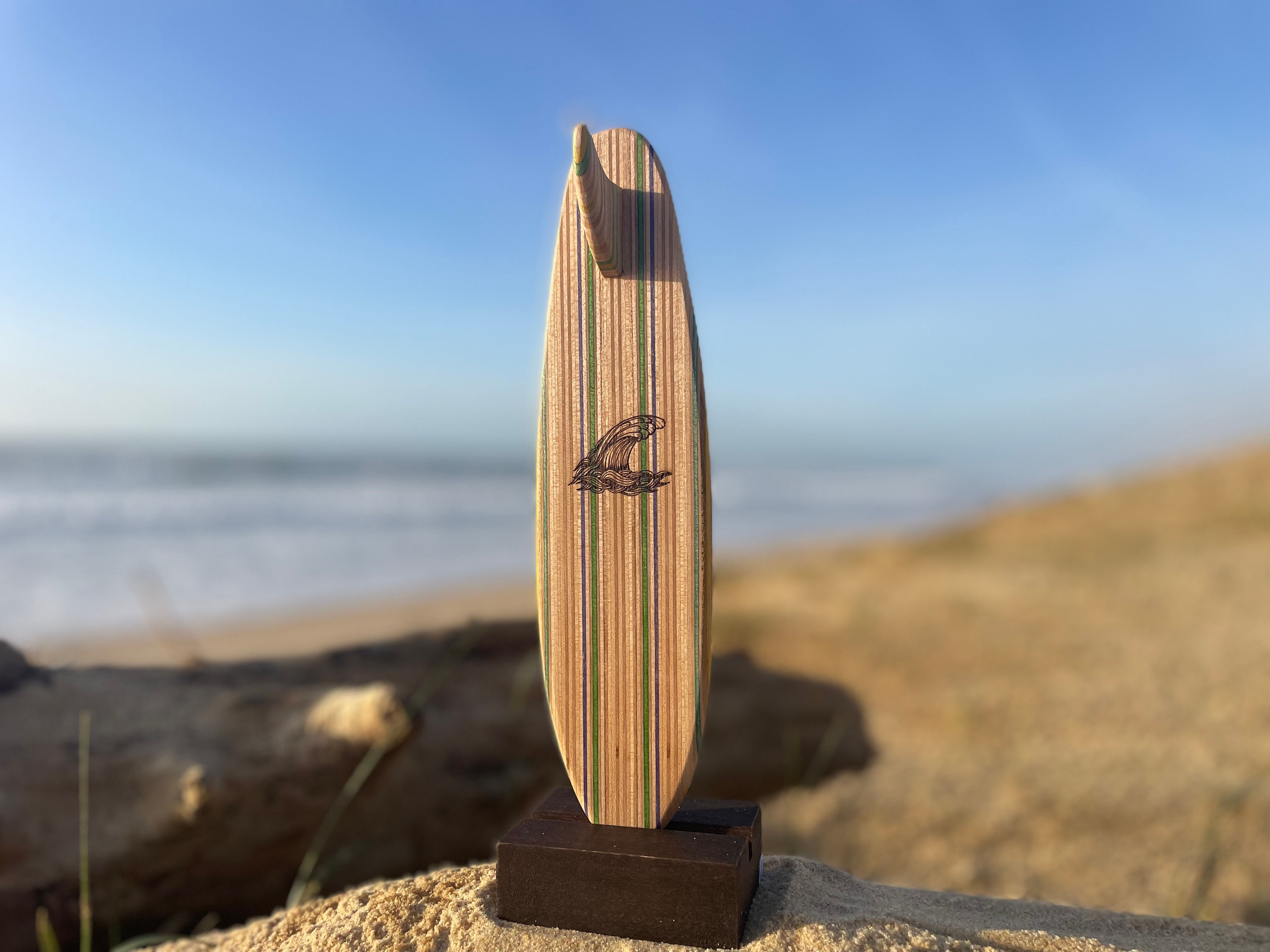 Statuette Surf (Longboard) Design 4
