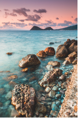 Située entre la Guadeloupe au nord et la Martinique au sud, la Dominique incarne pleinement son surnom d’île nature, terrain d’exploration sauvage et authentique.