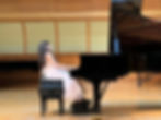 Sarah Fernandes performing at the Chicago International Music Competition/Festival