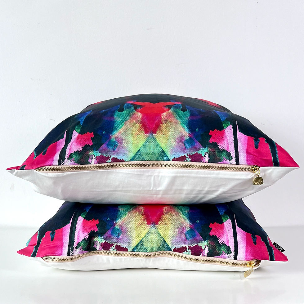 Thumbnail: Black Moth Cushion Cover