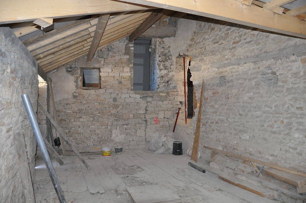salle à manger avant travaux