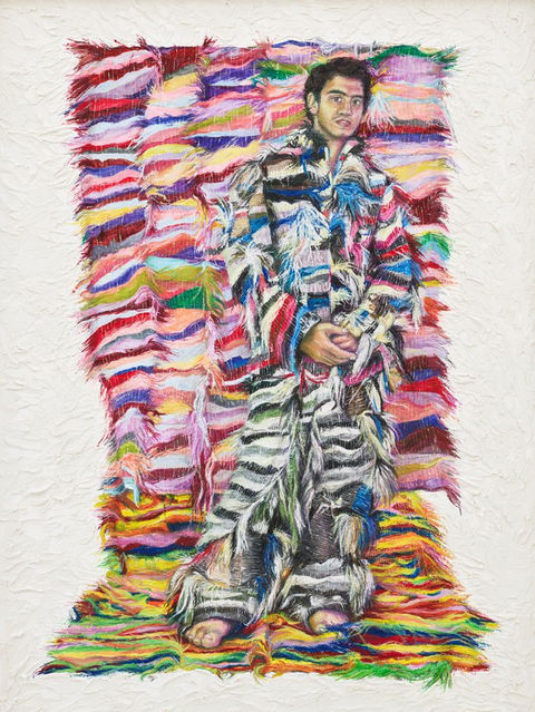 Painted artwork of Jordan Gogos
