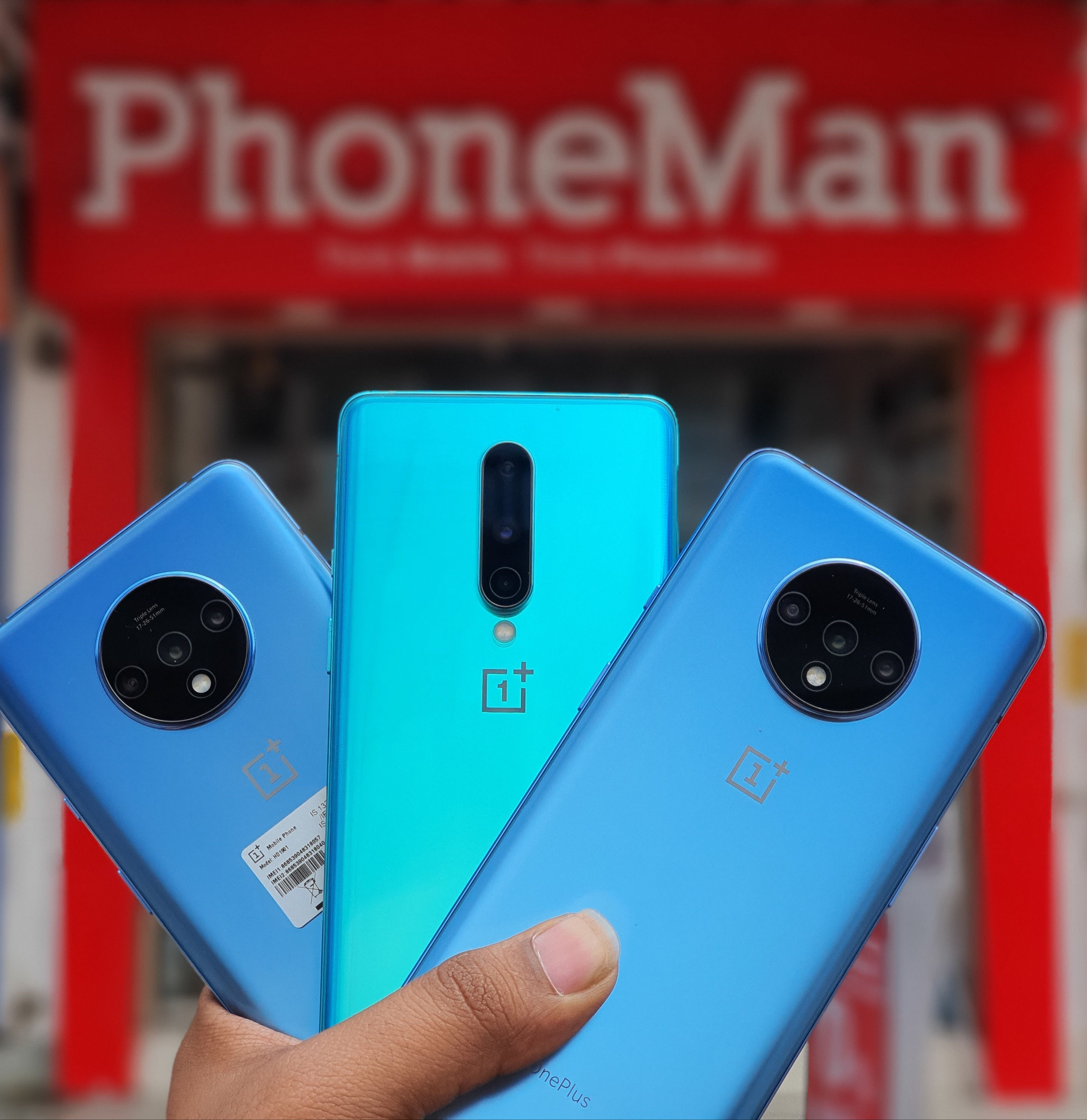Oneplus 8 - (8/128) & 7t - (8/128) (8/256)
