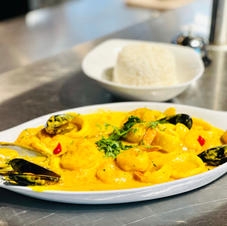 Picante de Mariscos 22.99 with Red Snapper or Salmon 26.99