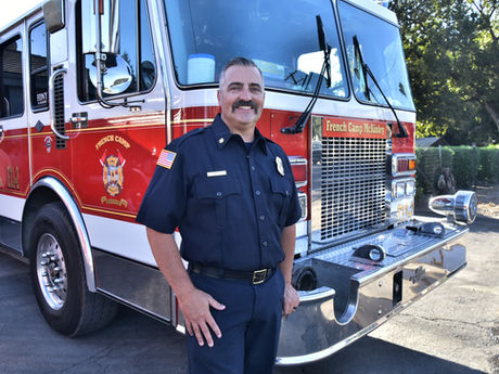 Ripon Fire Battalion Chief Badged As Permanent Fire Chief for French Camp