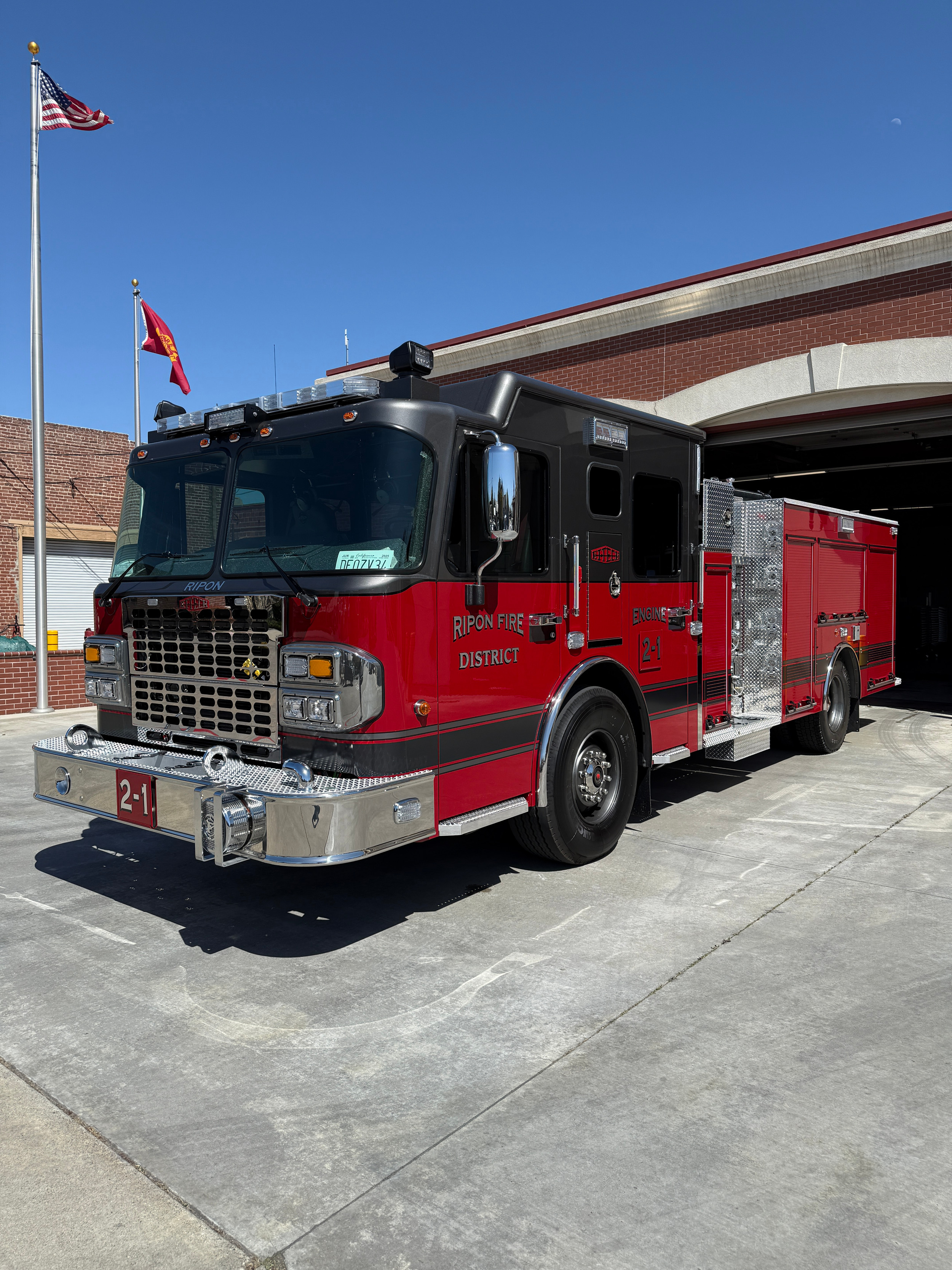 New Fire Engine Bolsters Ripon's Emergency Response Fleet