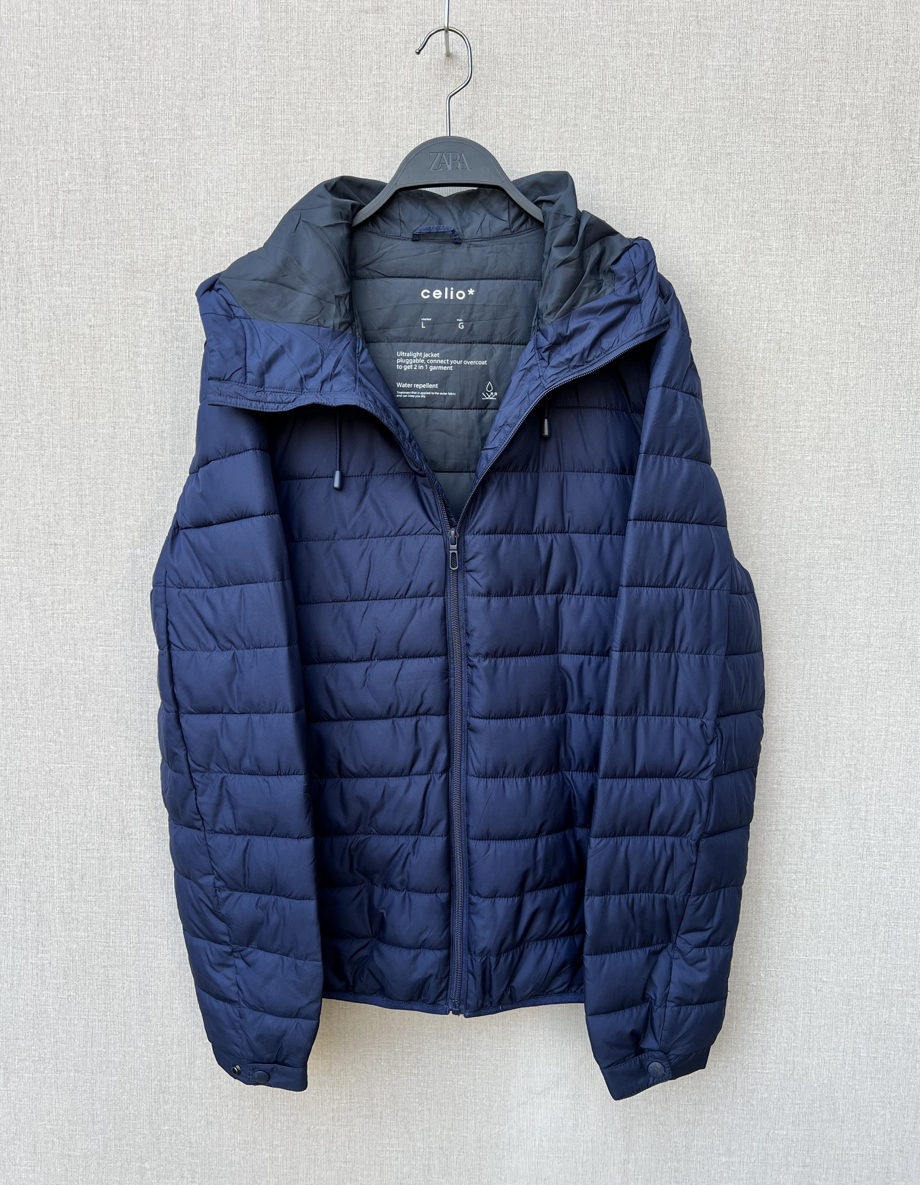 CELIO MEN NAVY PUFFER