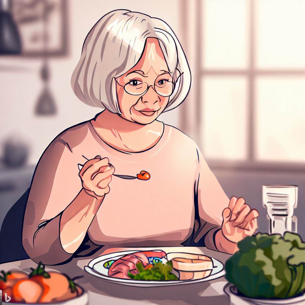 Comer bien con diabetes en la tercera edad