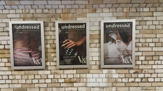 V&A Exhibition - Undressed: A Brief History Of Underwear.