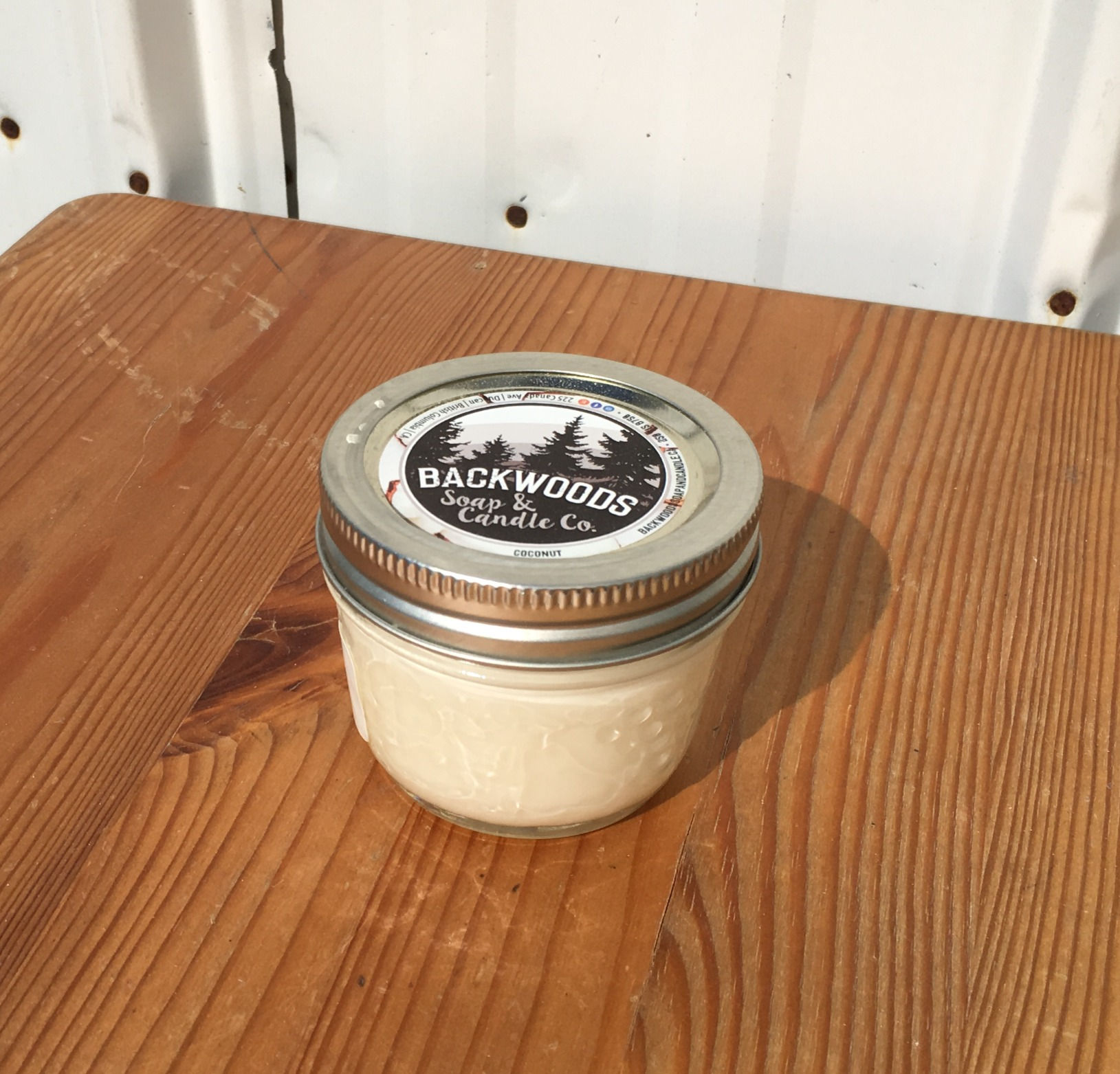 Coconut Mini Mason Candle