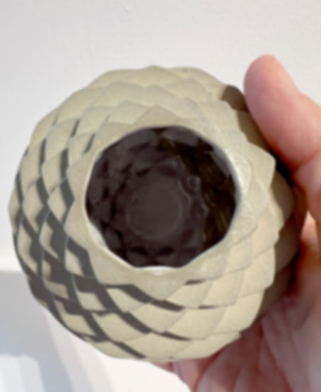 Gray Wide Vessel