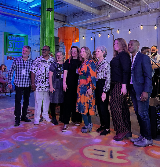 Group of people at a party