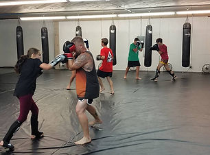muay thai training