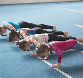 Girls Doing Push-Ups