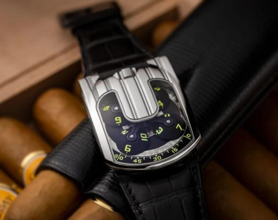 REPLICA URWERK WATCH UR-103.05 PLATINUM content media