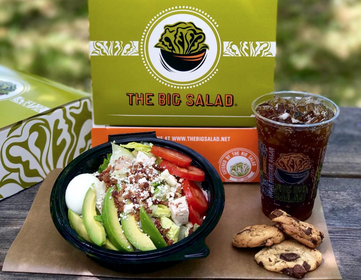 you had to order the big salad you had to order the big salad