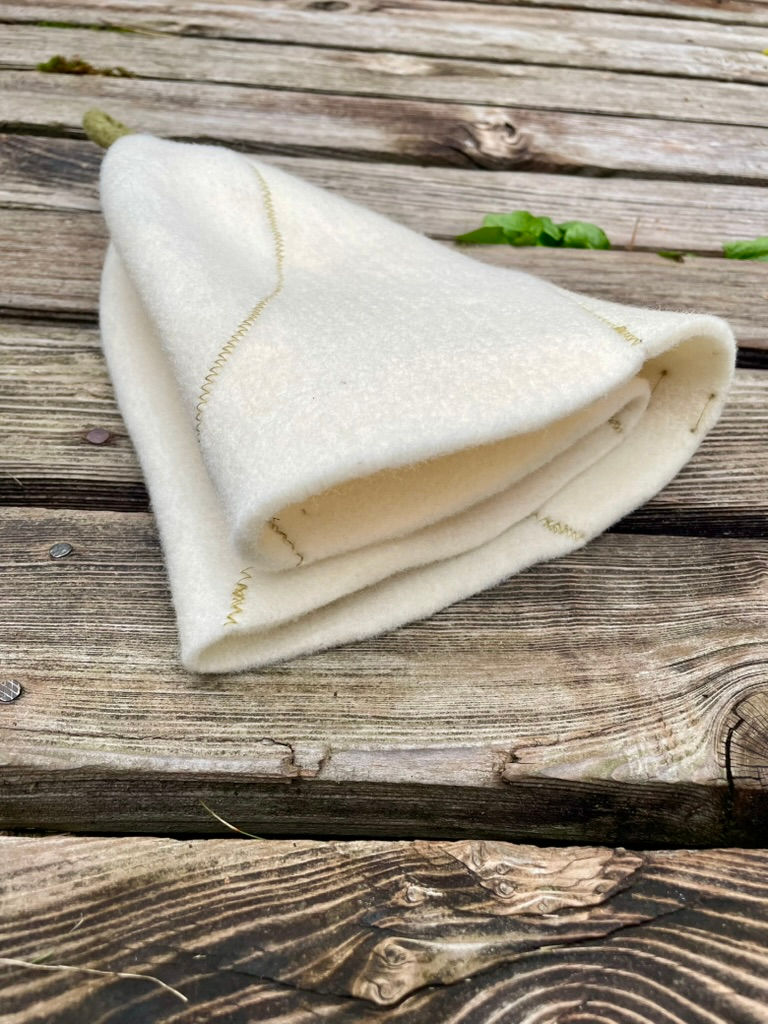 Moss Wool Sauna Hat