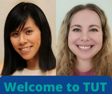 Our newest team members: Laikien Daggett and Joanna Lim