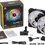 Thumbnail: Corsair LL140 Dual Light Loop RGB (2 Fan Pack with Lighting Node PRO)