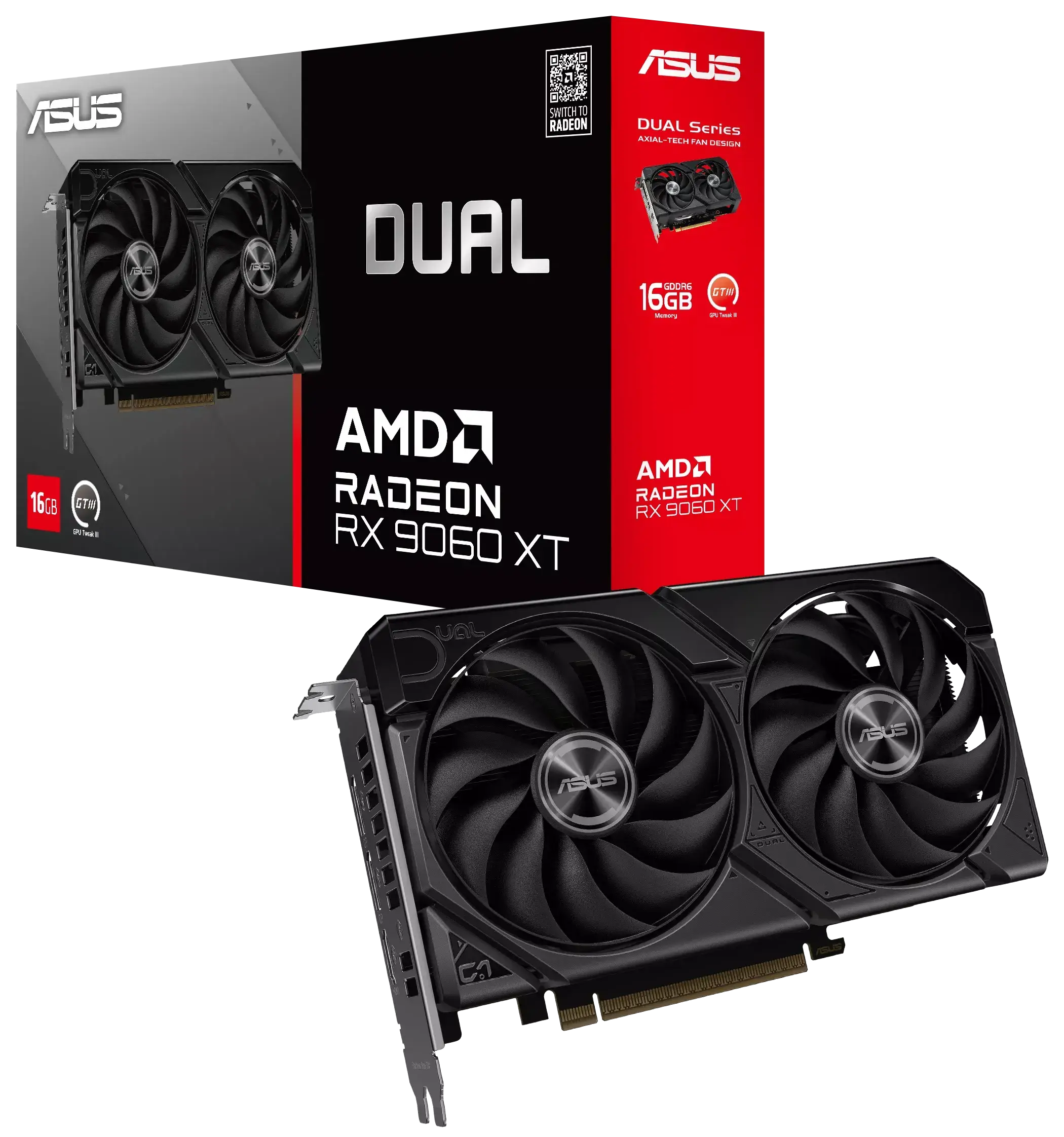 Asus Dual RX 9060 XT 16GB GDDR6