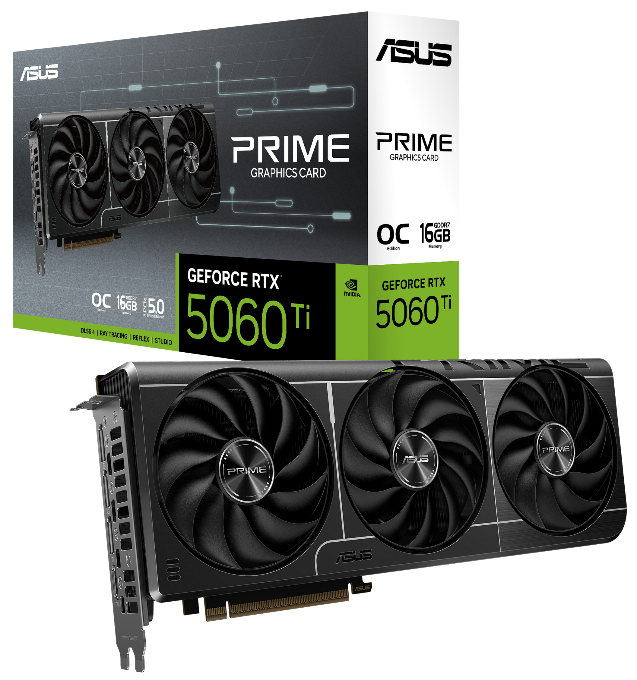 Asus Prime RTX5060 Ti OC Edition 16GB GDDR7