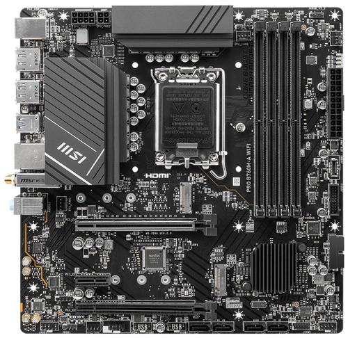 Intel Core i5-14400 + MSI Pro B760M-A WiFi Bundle | E Cytech Dot Com