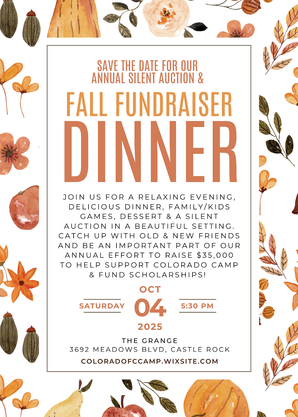 Fall Event Dinner & Auction